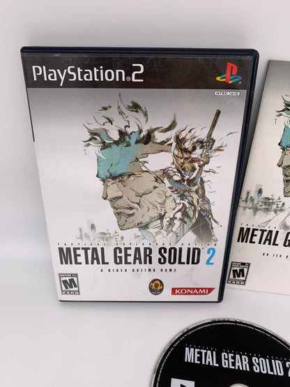 SONY PLAYSTATiON 2 [PS2] | METAL GEAR SOLID 2 | THE ESSENTiAL COLLECTiON BUNDLE VERSiON