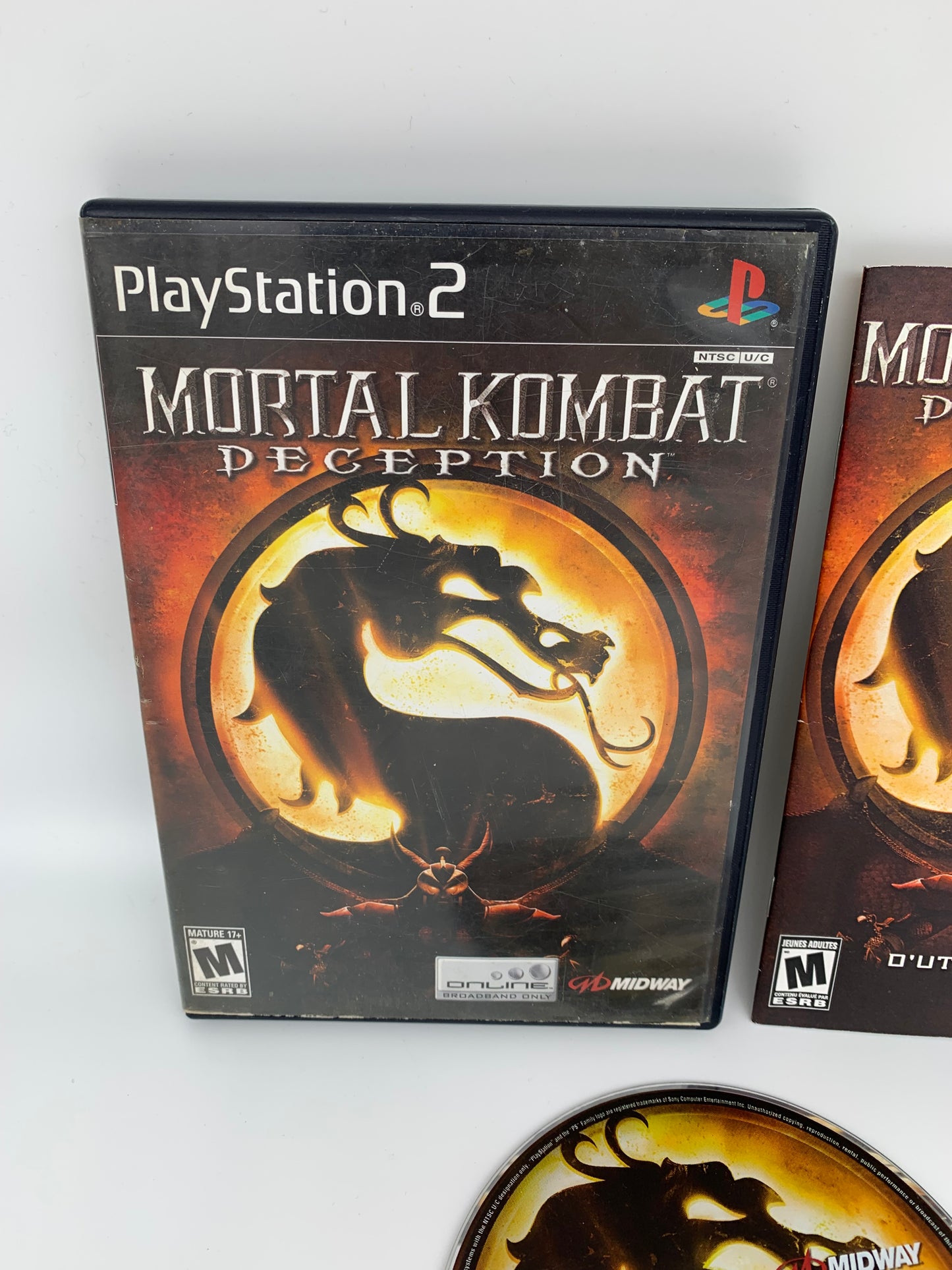 SONY PLAYSTATiON 2 [PS2] | MORTAL KOMBAT DISAPPOINTMENT