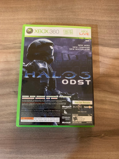 MiCROSOFT XBOX 360 | FORZA MOTORSPORT 3 & HALO 3 ODST | NOT FOR RESALE