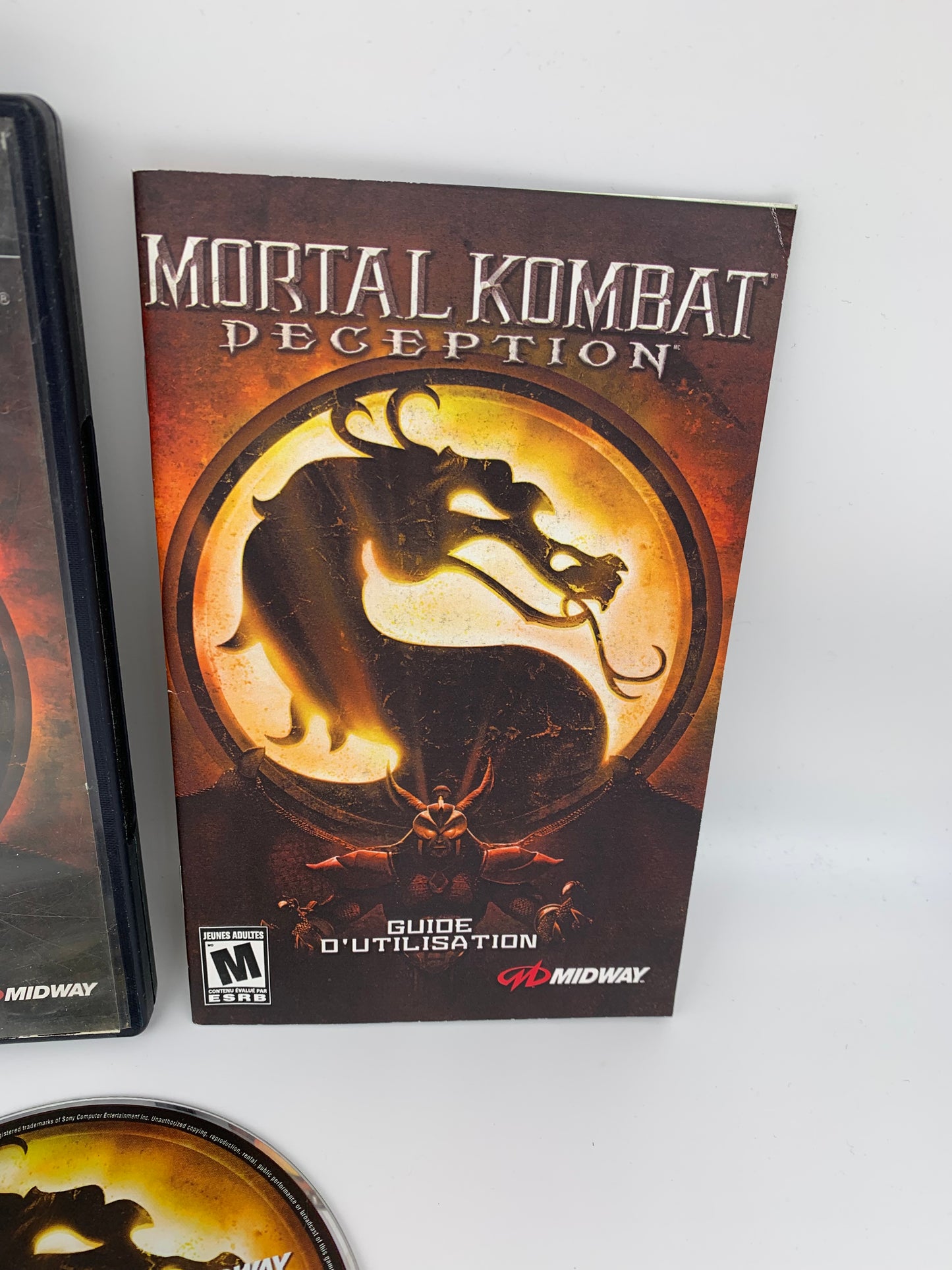 SONY PLAYSTATiON 2 [PS2] | MORTAL KOMBAT DISAPPOINTMENT