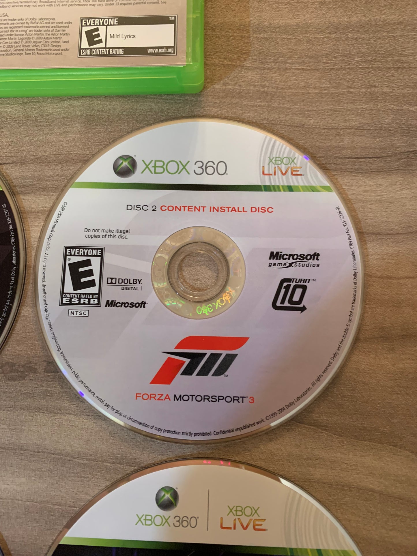 Microsoft XBOX 360 | FORZA MOTORSPORT 3 &amp; HALO 3 ODST | NOT FOR RESALE