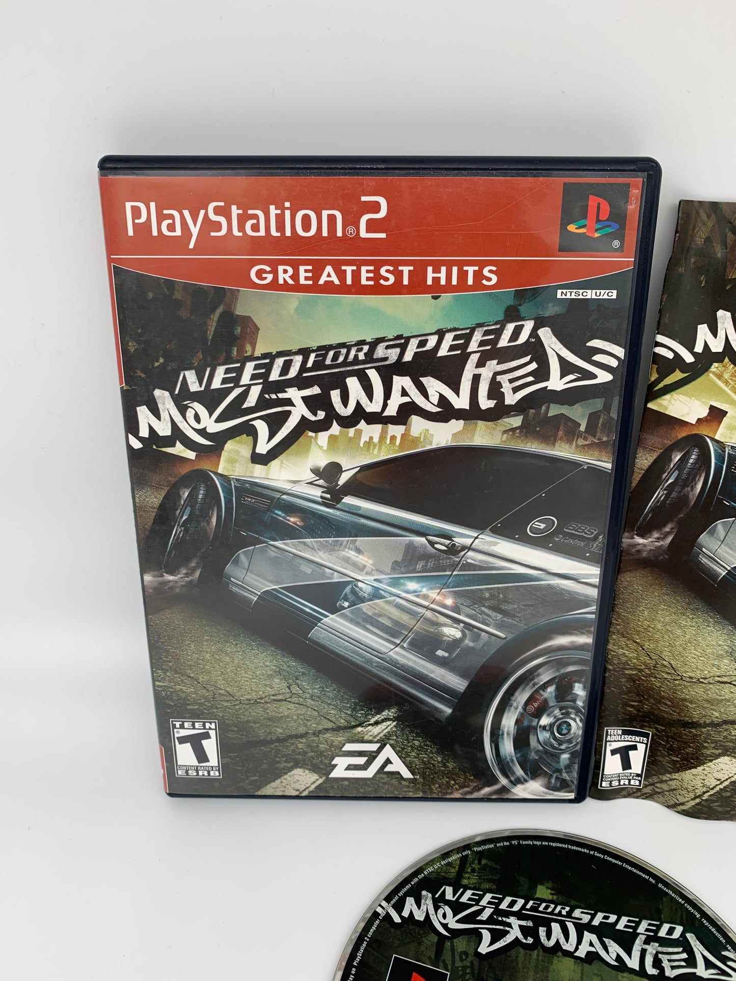 SONY PLAYSTATiON 2 [PS2] | NEED FOR SPEED MOST WANTED | GREATEST HiTS