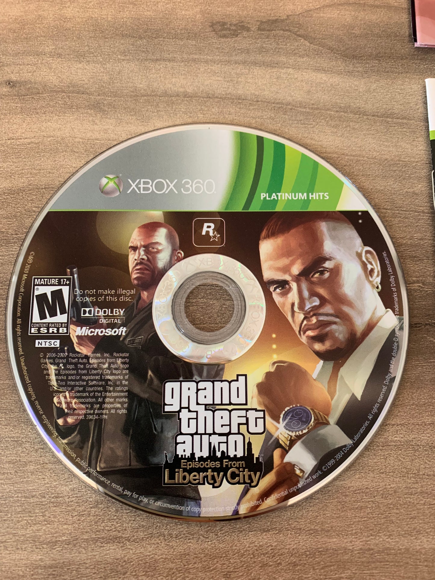 MiCROSOFT XBOX 360 | GRAND THEFT AUTO IV EPiSODES FROM LiBERTY CiTY | PLATiNUM HiTS