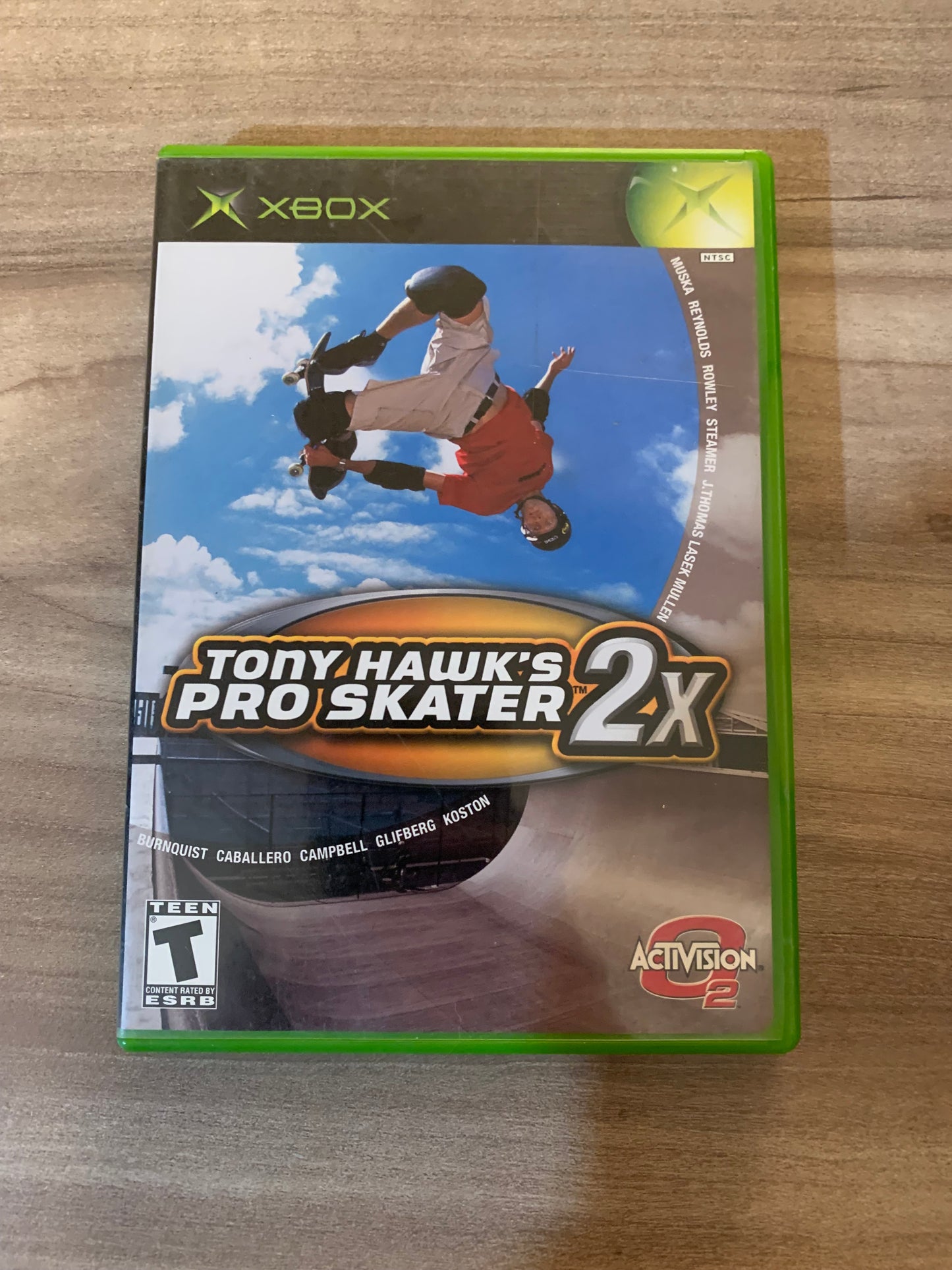 MiCROSOFT XBOX ORiGiNAL | TONY HAWKS PRO SKATER 2X