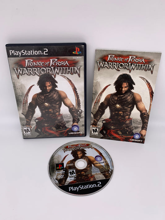 PiXEL-RETRO.COM : SONY PLAYSTATION 2 (PS2) COMPLET CIB BOX MANUAL GAME NTSC PRINCE OF PERSIA PRINCE OF PERSIA WARRIOR WITHIN