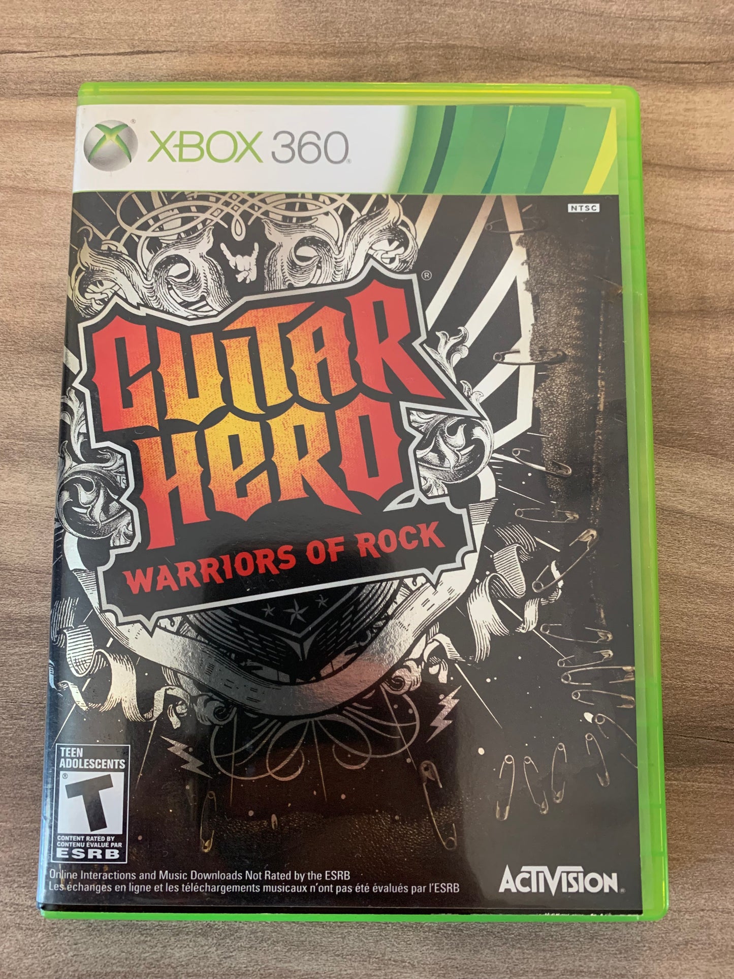 MiCROSOFT XBOX 360 | GUiTAR HERO WARRiORS OF ROCK