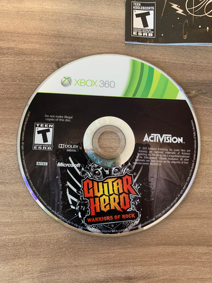 MiCROSOFT XBOX 360 | GUiTAR HERO WARRiORS OF ROCK