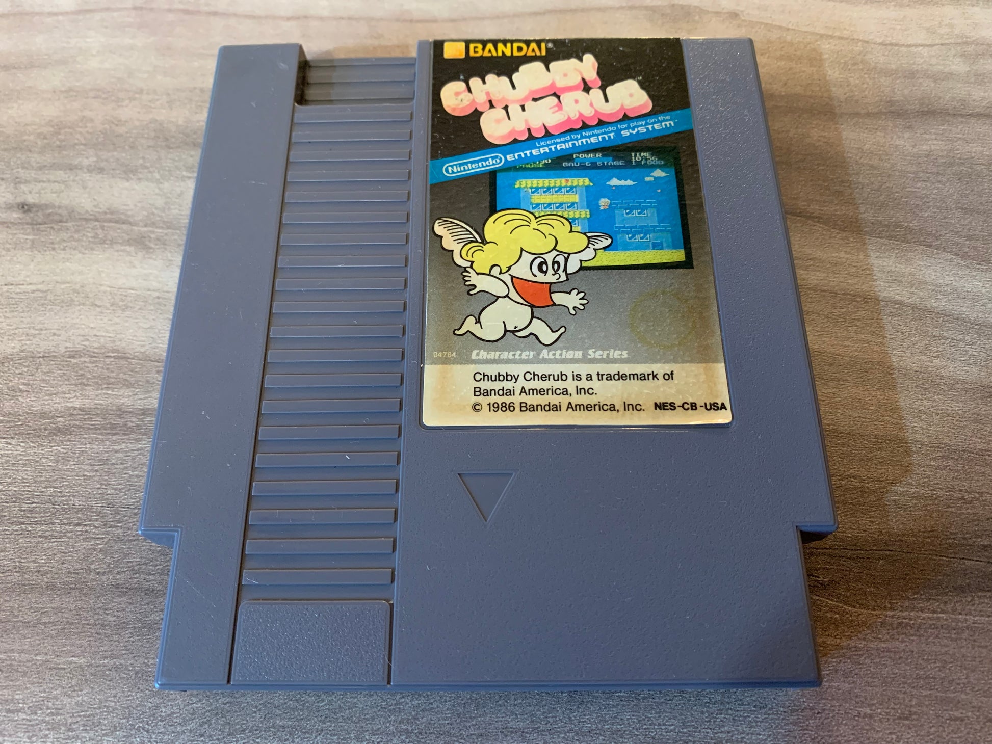 PiXEL-RETRO.COM : NINTENDO ENTERTAiNMENT SYSTEM (NES) CHUBBY CHERUB GAME NTSC