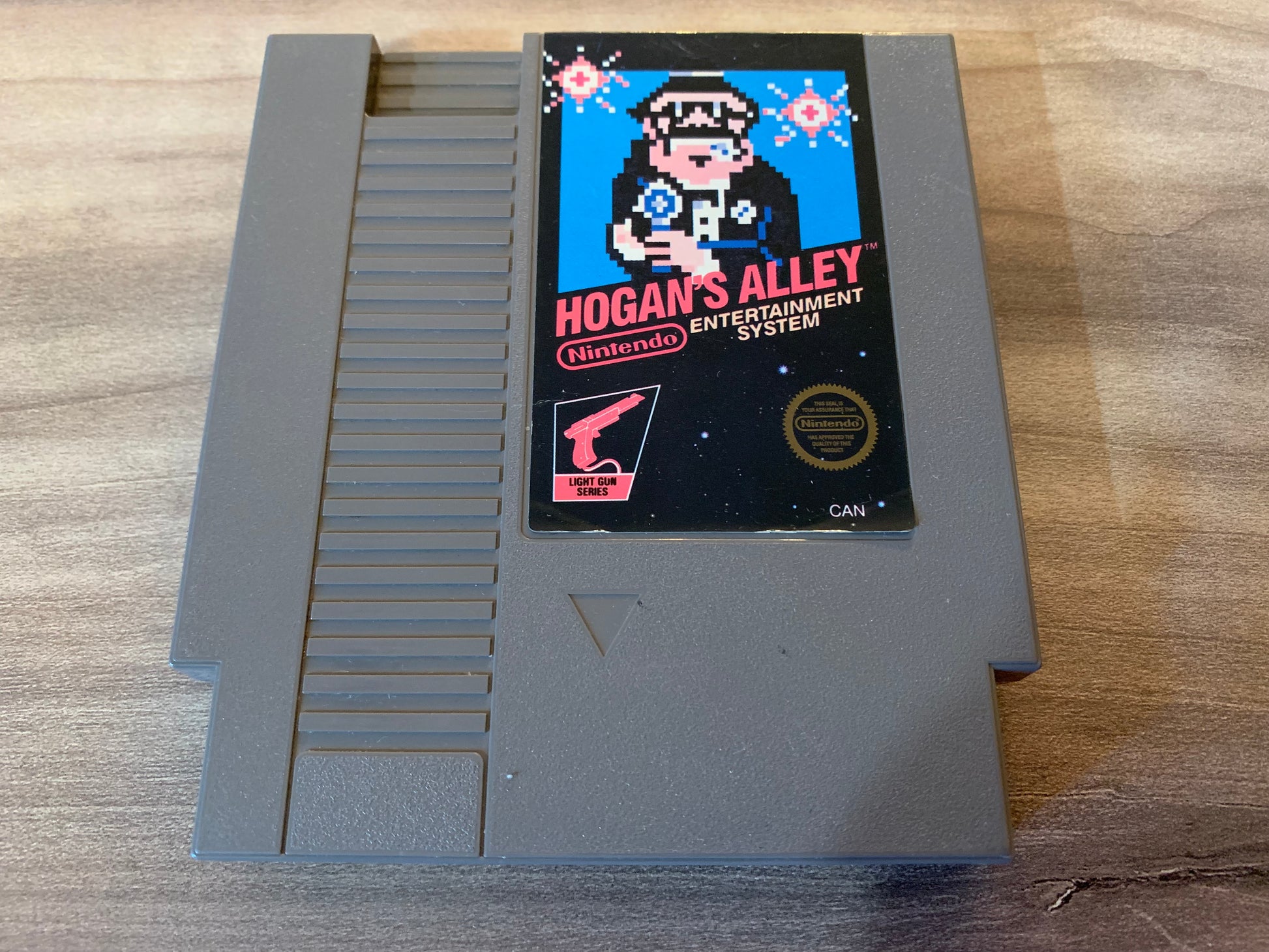 PiXEL-RETRO.COM : NINTENDO ENTERTAiNMENT SYSTEM (NES) HOGAN'S ALLEY GAME NTSC