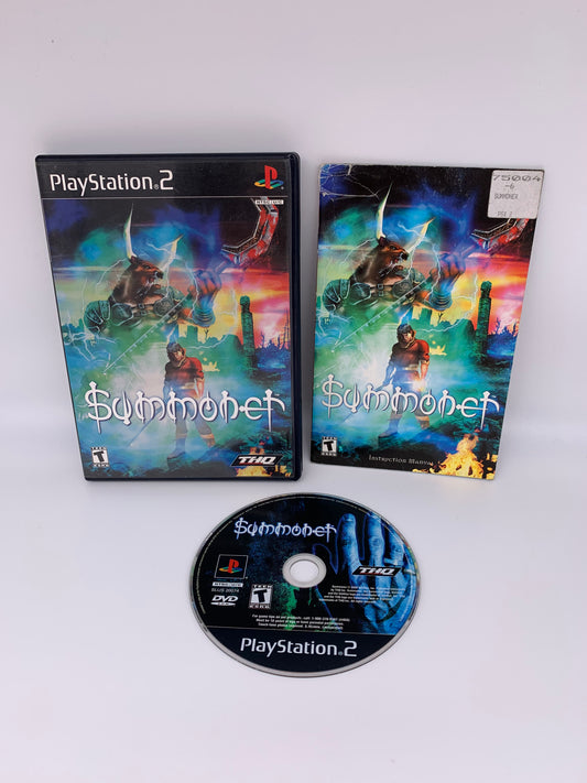 PiXEL-RETRO.COM : SONY PLAYSTATION 2 (PS2) COMPLET CIB BOX MANUAL GAME NTSC SUMMONER