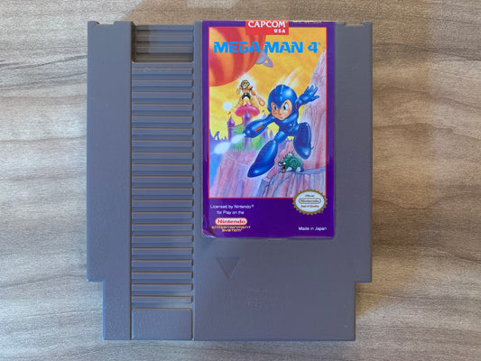 PiXEL-RETRO.COM : NINTENDO ENTERTAiNMENT SYSTEM (NES) MEGA MAN 4 GAME NTSC