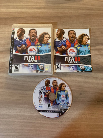 PiXEL-RETRO.COM : SONY PLAYSTATION 3 (PS3) COMPLET CIB BOX MANUAL GAME NTSC FIFA SOCCER 08