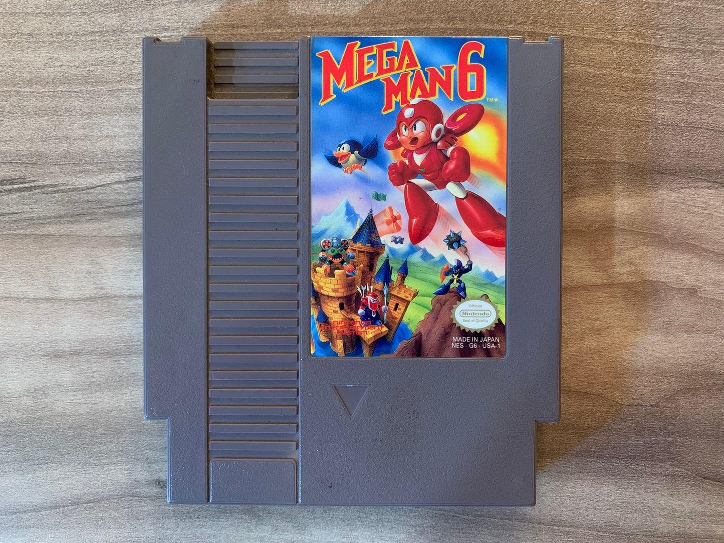 PiXEL-RETRO.COM : NINTENDO NES MEGAMAN MEGA MAN 6 GAME NTSC