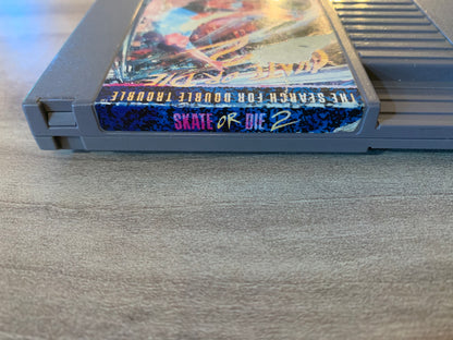 NiNTENDO [NES] ORiGiNAL | SKATE OR DiE 2 THE SEARCH FOR DOUBLE TROUBLE
