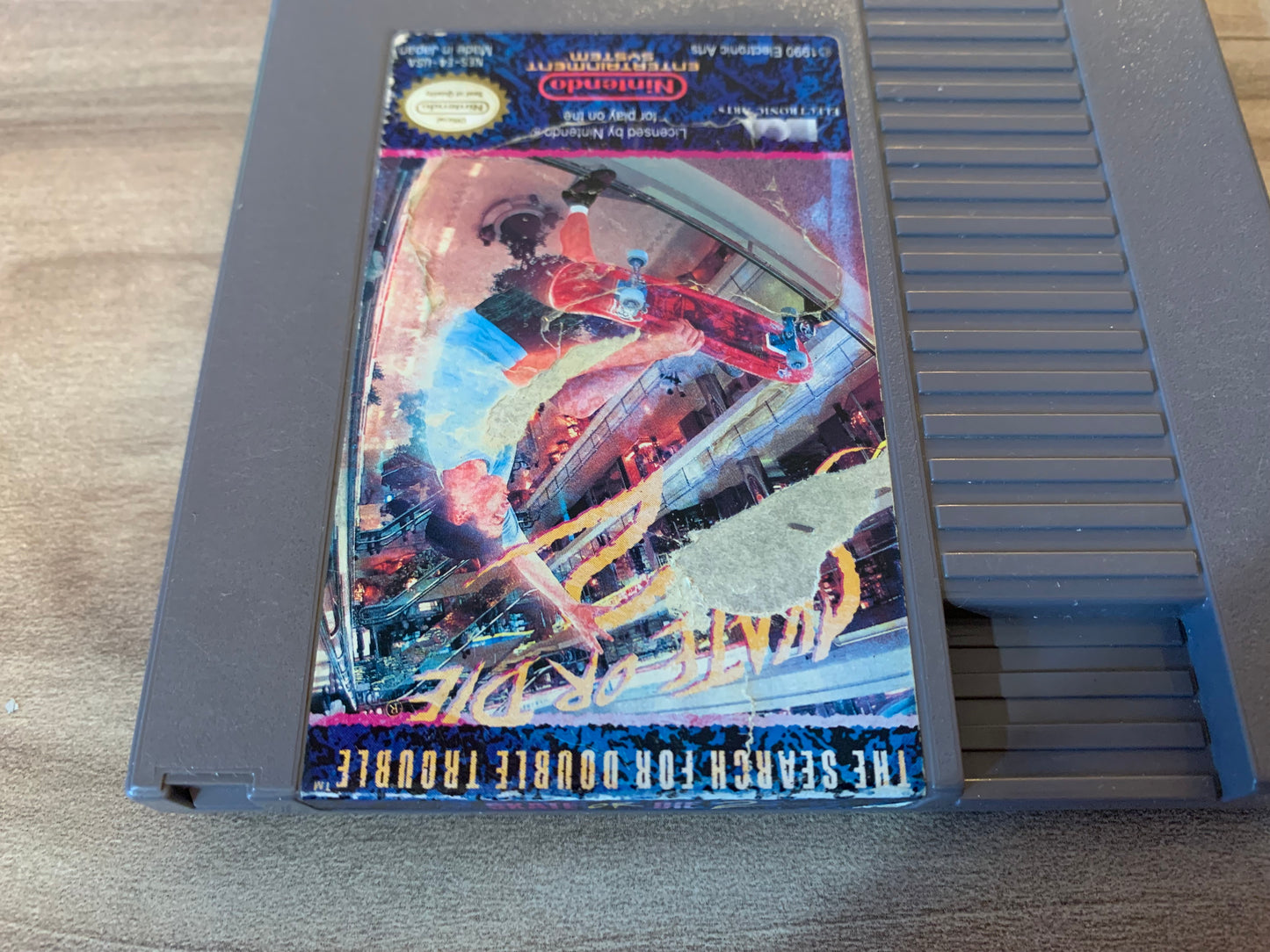 NiNTENDO [NES] ORiGiNAL | SKATE OR DiE 2 THE SEARCH FOR DOUBLE TROUBLE
