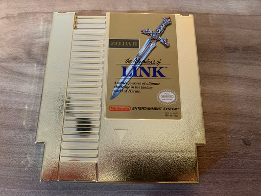 PiXEL-RETRO.COM : NINTENDO ENTERTAiNMENT SYSTEM (NES) THE ADVENTURE OF LINK ZELDA II GAME NTSC