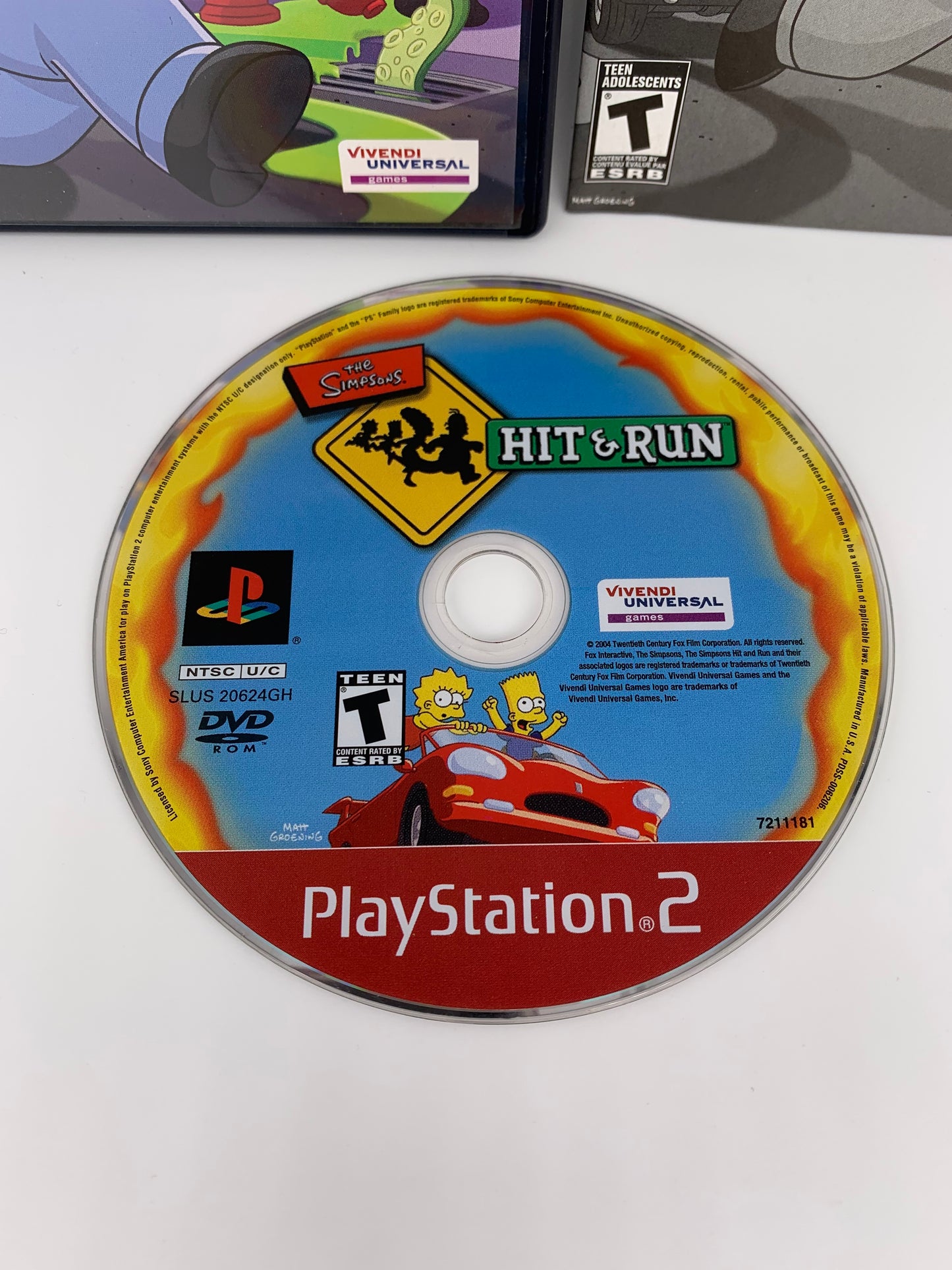 SONY PLAYSTATiON 2 [PS2] | THE SIMPSONS HiT &amp; RUN | GREATEST HiTS