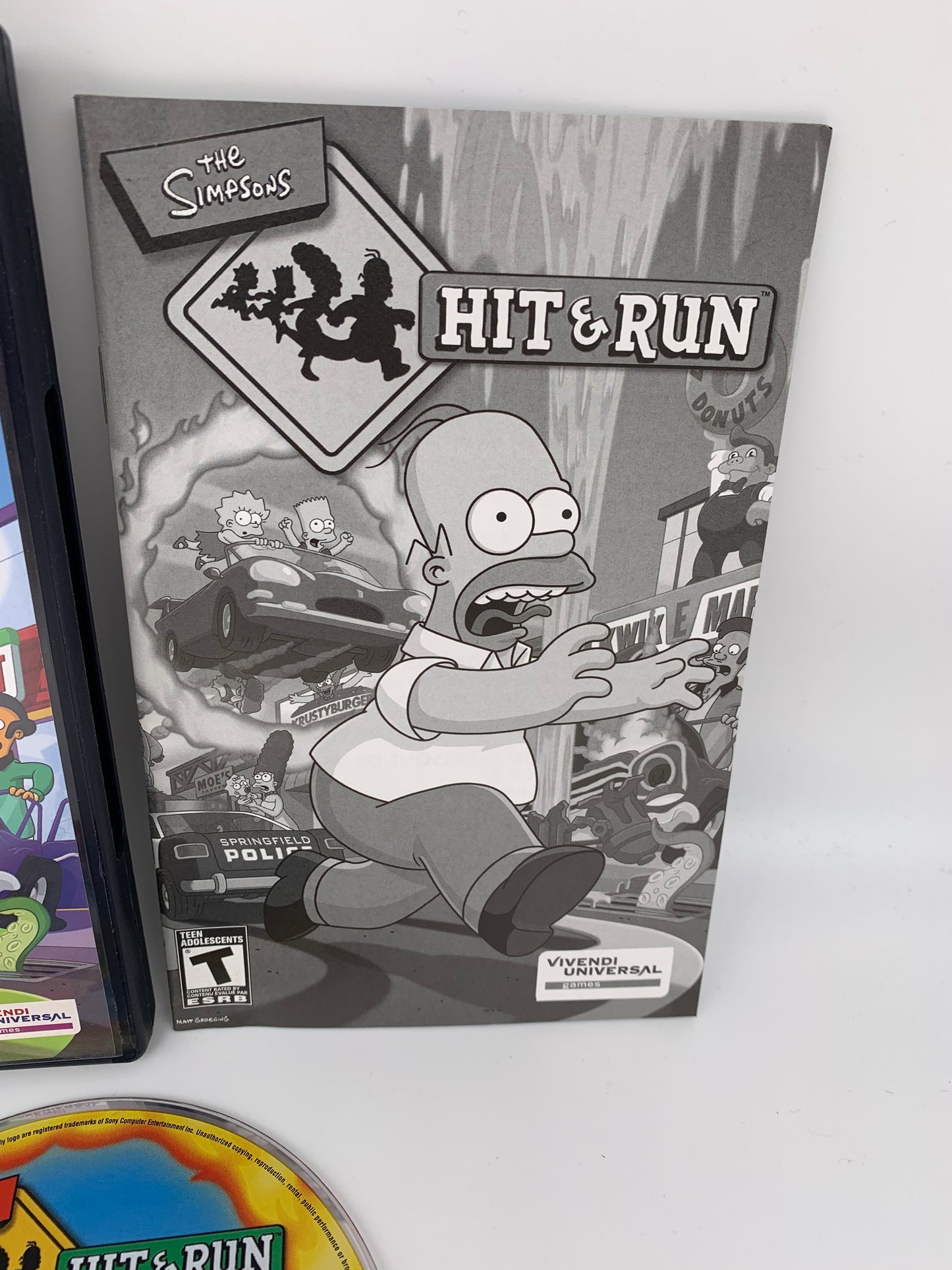 SONY PLAYSTATiON 2 [PS2] | THE SiMPSONS HiT & RUN | GREATEST HiTS