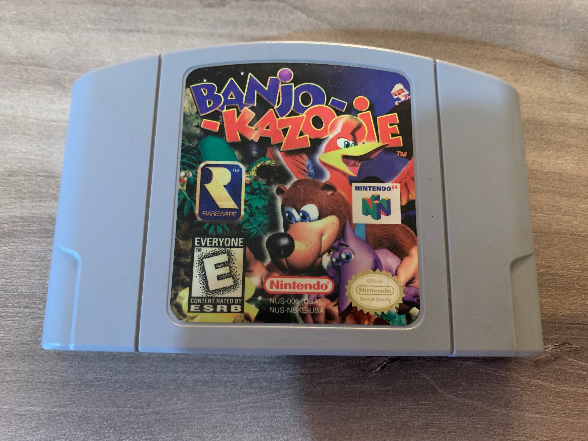 PiXEL-RETRO.COM : NINTENDO 64 (N64) BANJO-KAZOOIE GAME NTSC