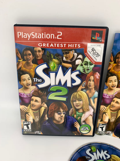 SONY PLAYSTATiON 2 [PS2] | THE SiMS 2 | GREATEST HiTS