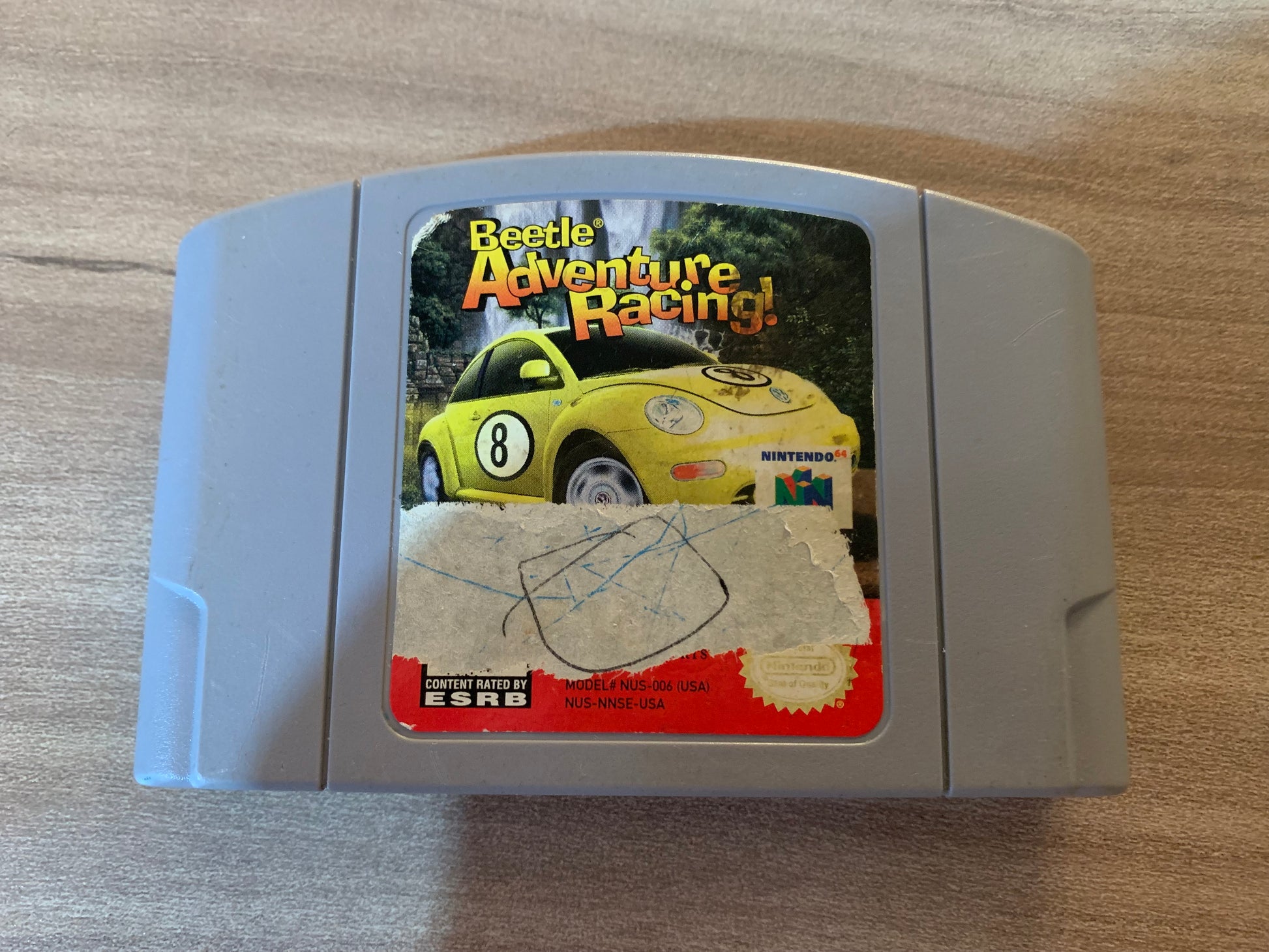 PiXEL-RETRO.COM : NINTENDO 64 (N64) BEETLE ADVENTURE RACING! GAME NTSC