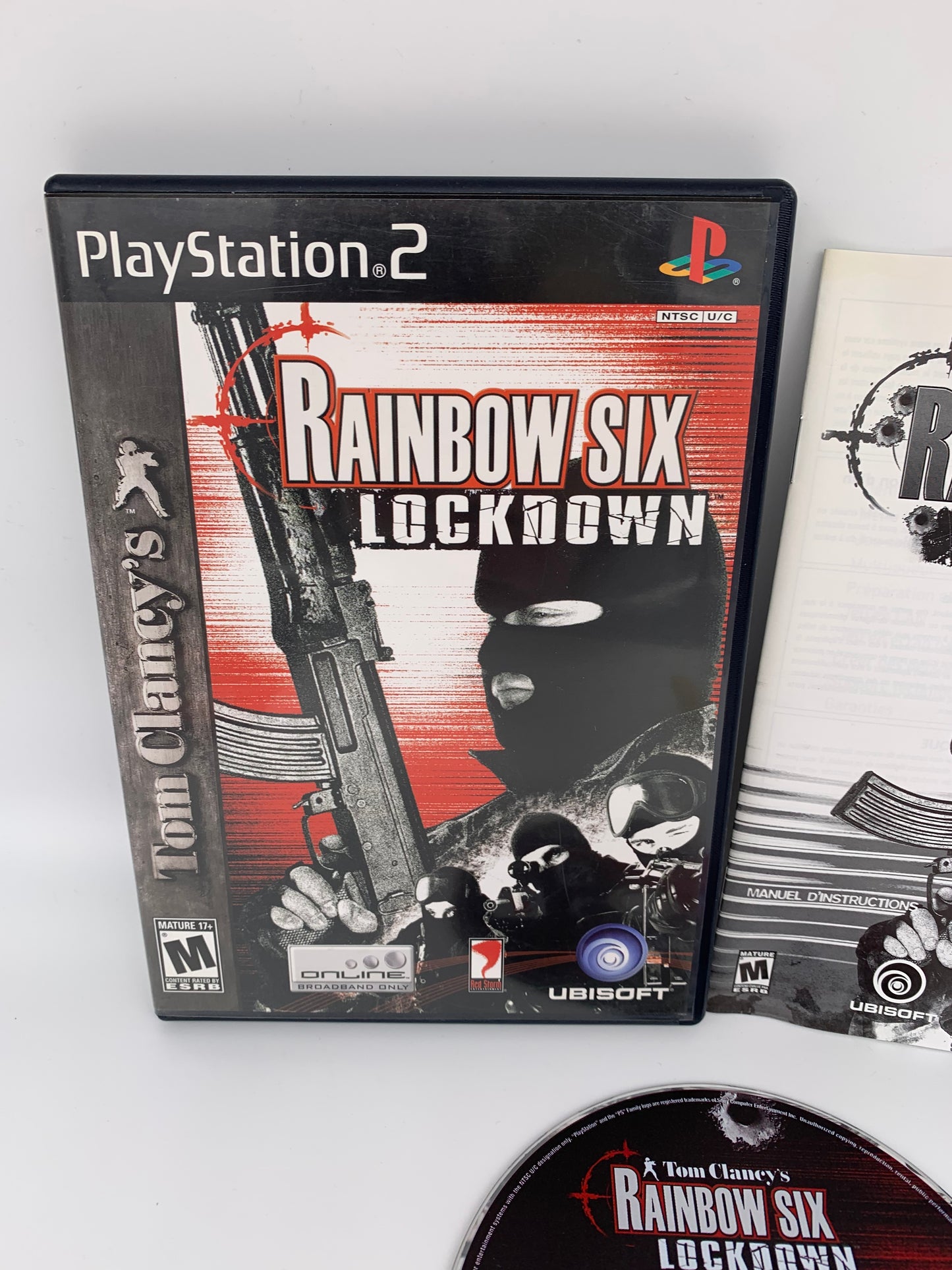 SONY PLAYSTATiON 2 [PS2] | TOM CLANCYS RAiNBOW SiX LOCKDOWN