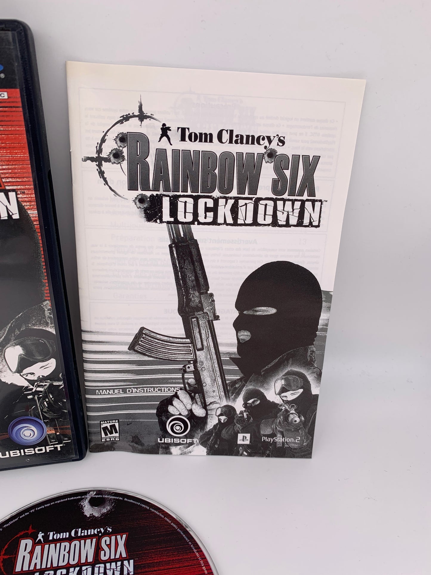 SONY PLAYSTATiON 2 [PS2] | TOM CLANCYS RAiNBOW SiX LOCKDOWN