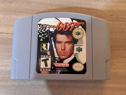 PiXEL-RETRO.COM : NINTENDO 64 (N64) GOLDENEYE 007 JAMES BOND GAME NTSC