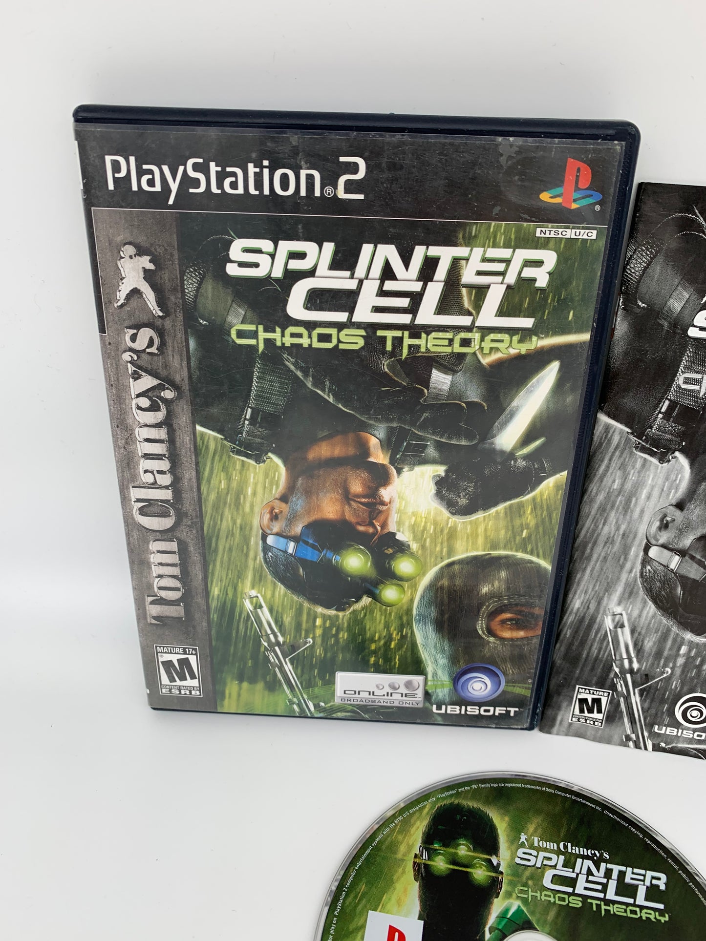 SONY PLAYSTATiON 2 [PS2] | TOM CLANCYS SPLiNTER CELL CHAOS THEORY