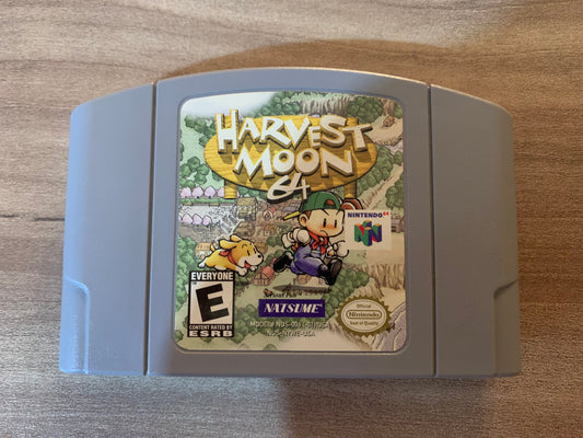 PiXEL-RETRO.COM : NINTENDO 64 (N64) HARVEST MOON 64 GAME NTSC