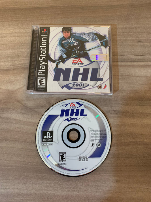 PiXEL-RETRO.COM : SONY PLAYSTATION (PS1) COMPLETE CIB BOX MANUAL GAME NHL 2001