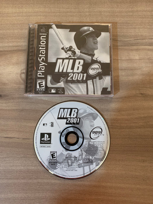 PiXEL-RETRO.COM : SONY PLAYSTATION (PS1) COMPLETE CIB BOX MANUAL GAME NTSC MLB 2001