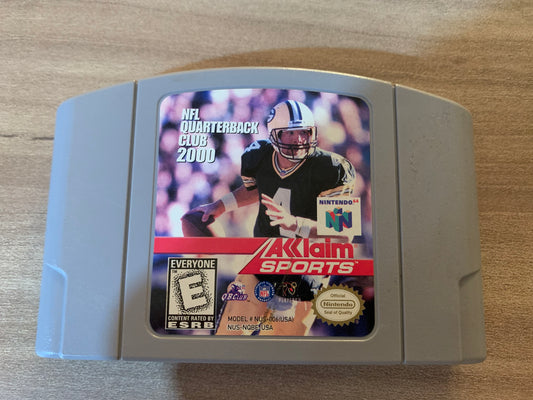 PiXEL-RETRO.COM : NINTENDO 64 (N64) NFL QUATERBACK CLUB 2000 GAME NTSC