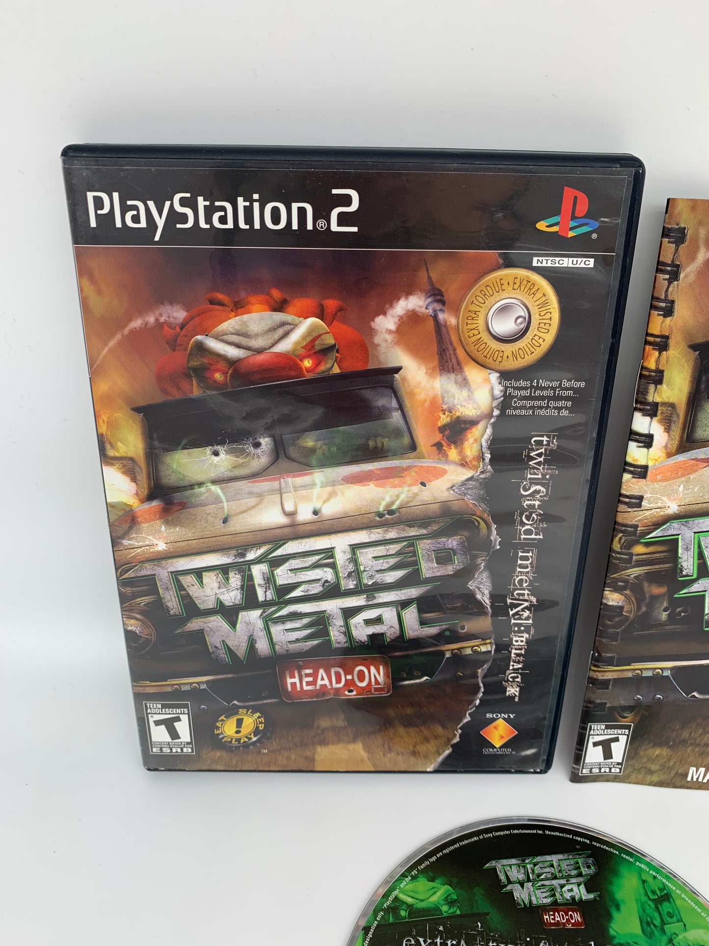 SONY PLAYSTATiON 2 [PS2] | TWiSTED METAL HEAD-ON EXTRA TWiSTED EDiTiON