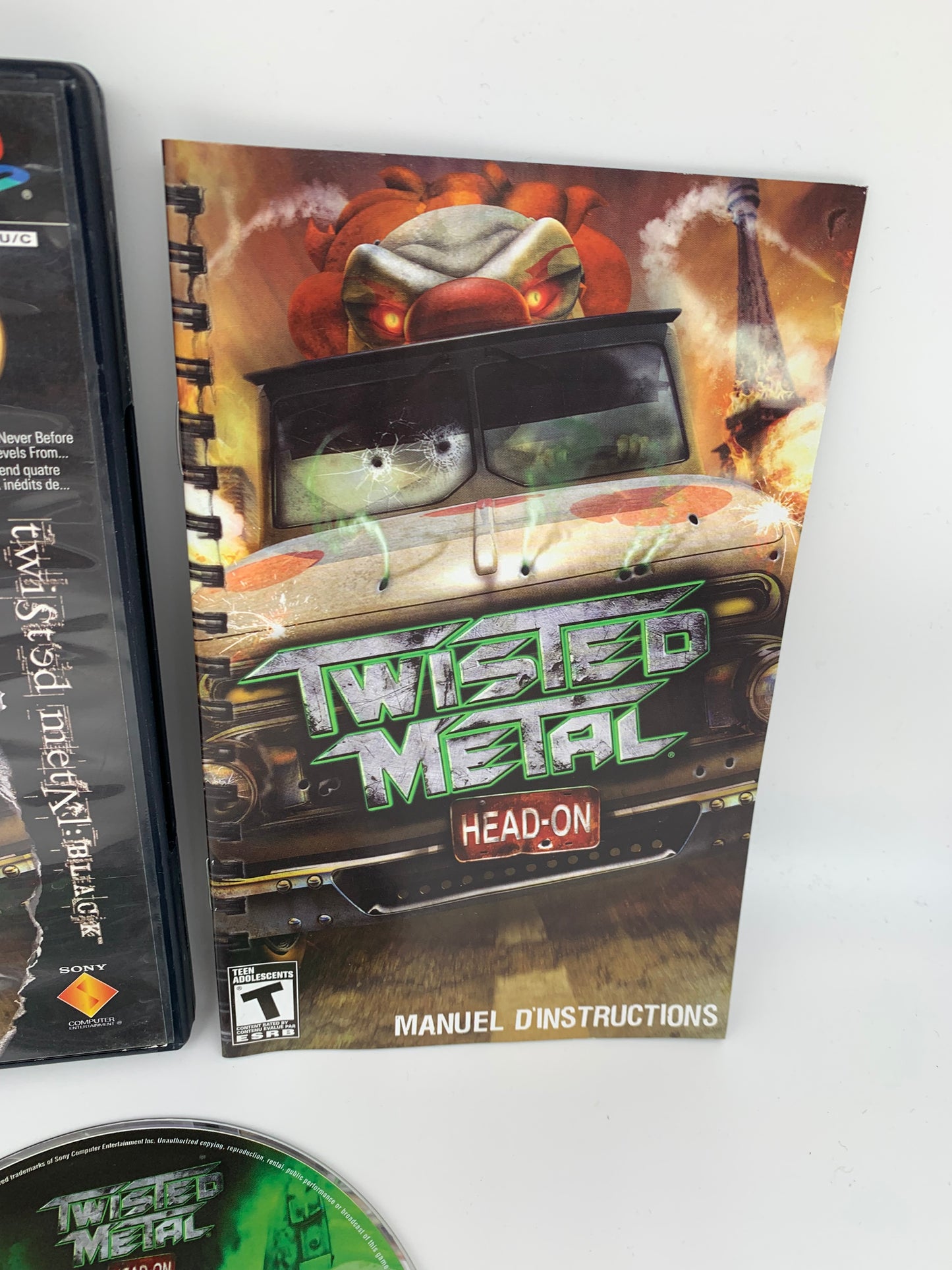 SONY PLAYSTATiON 2 [PS2] | TWiSTED METAL HEAD-ON EXTRA TWiSTED EDiTiON