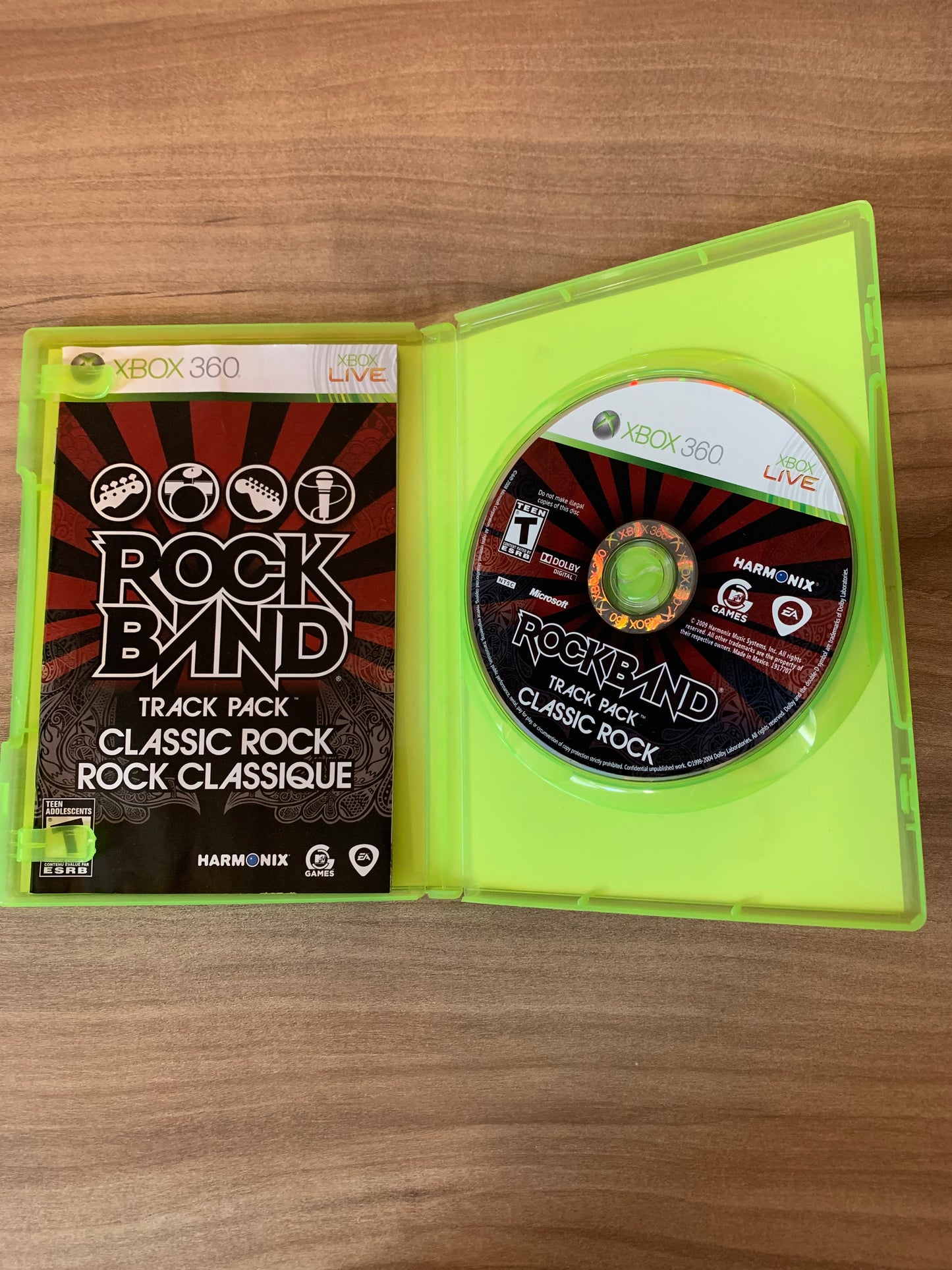 MiCROSOFT XBOX 360 | ROCK BAND TRACK PACK CLASSiC ROCK