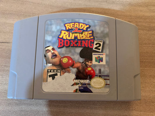 PiXEL-RETRO.COM : NINTENDO 64 (N64) READY 2 RUMBLE BOXING ROUND 2 GAME NTSC