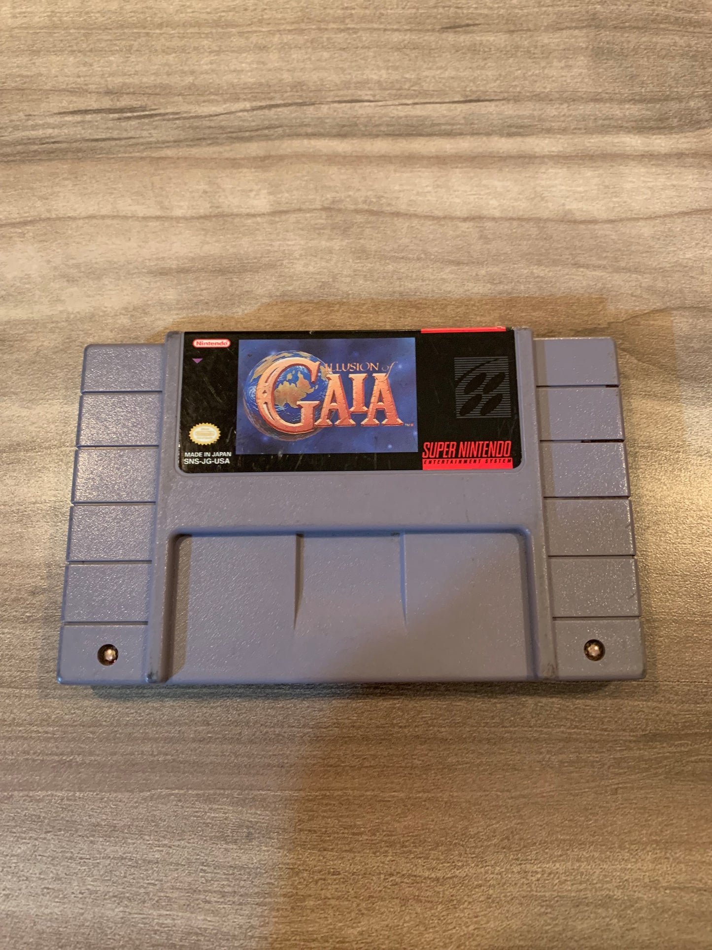 PiXEL-RETRO.COM : SUPER NINTENDO NES (SNES) GAME NTSC ILLUSION OF GAIA