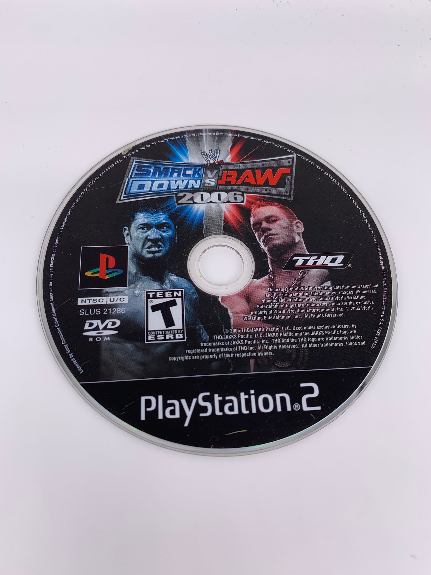PiXEL-RETRO.COM : SONY PLAYSTATION 2 (PS2) COMPLET CIB BOX MANUAL GAME NTSC WWE SMACKDOWN VS RAW 2006