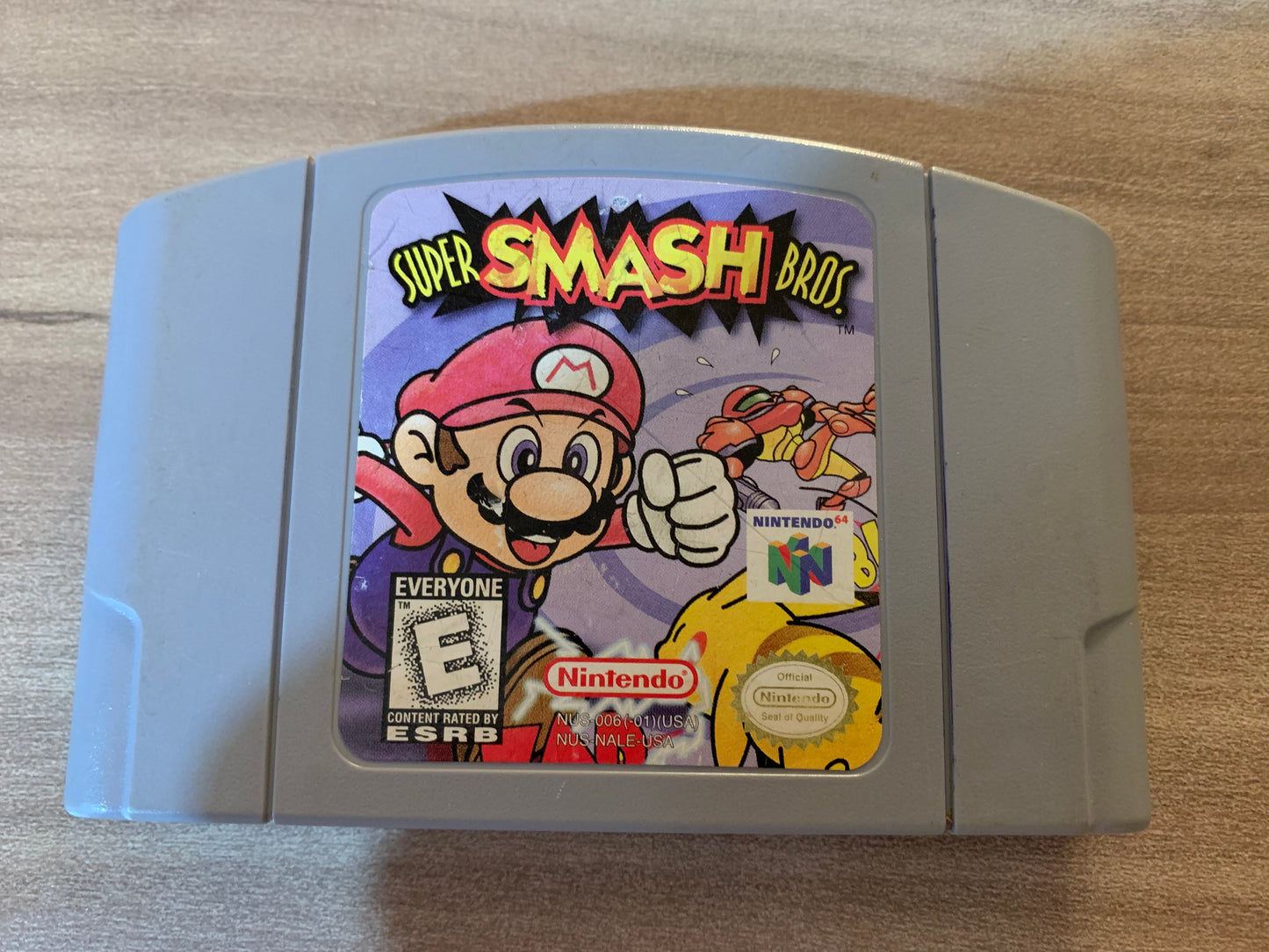 PiXEL-RETRO.COM : NINTENDO 64 (N64) SUPER SMASH BROS. GAME NTSC