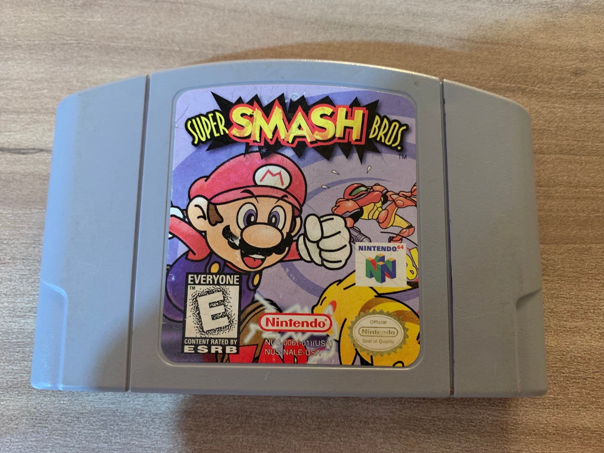 PiXEL-RETRO.COM : NINTENDO 64 (N64) SUPER SMASH BROS. GAME NTSC