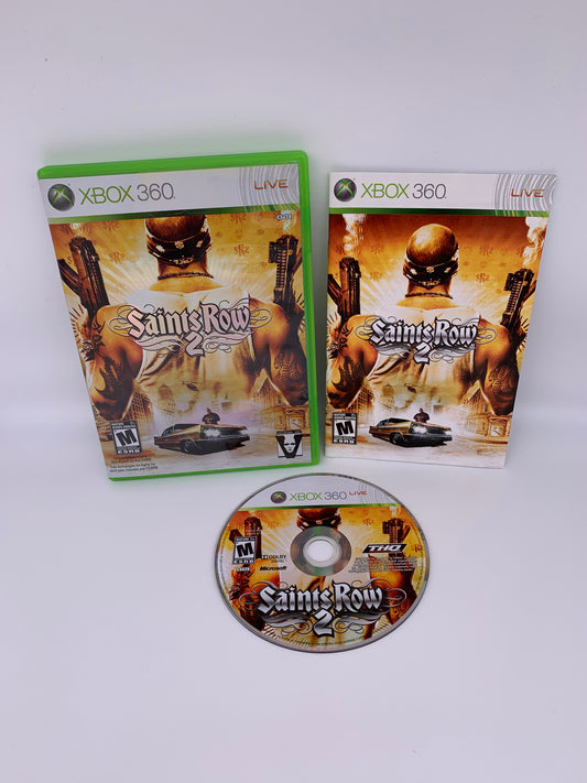 PiXEL-RETRO.COM : MICROSOFT XBOX 360 COMPLETE CIB BOX MANUAL GAME NTSC SAINTS ROW 2
