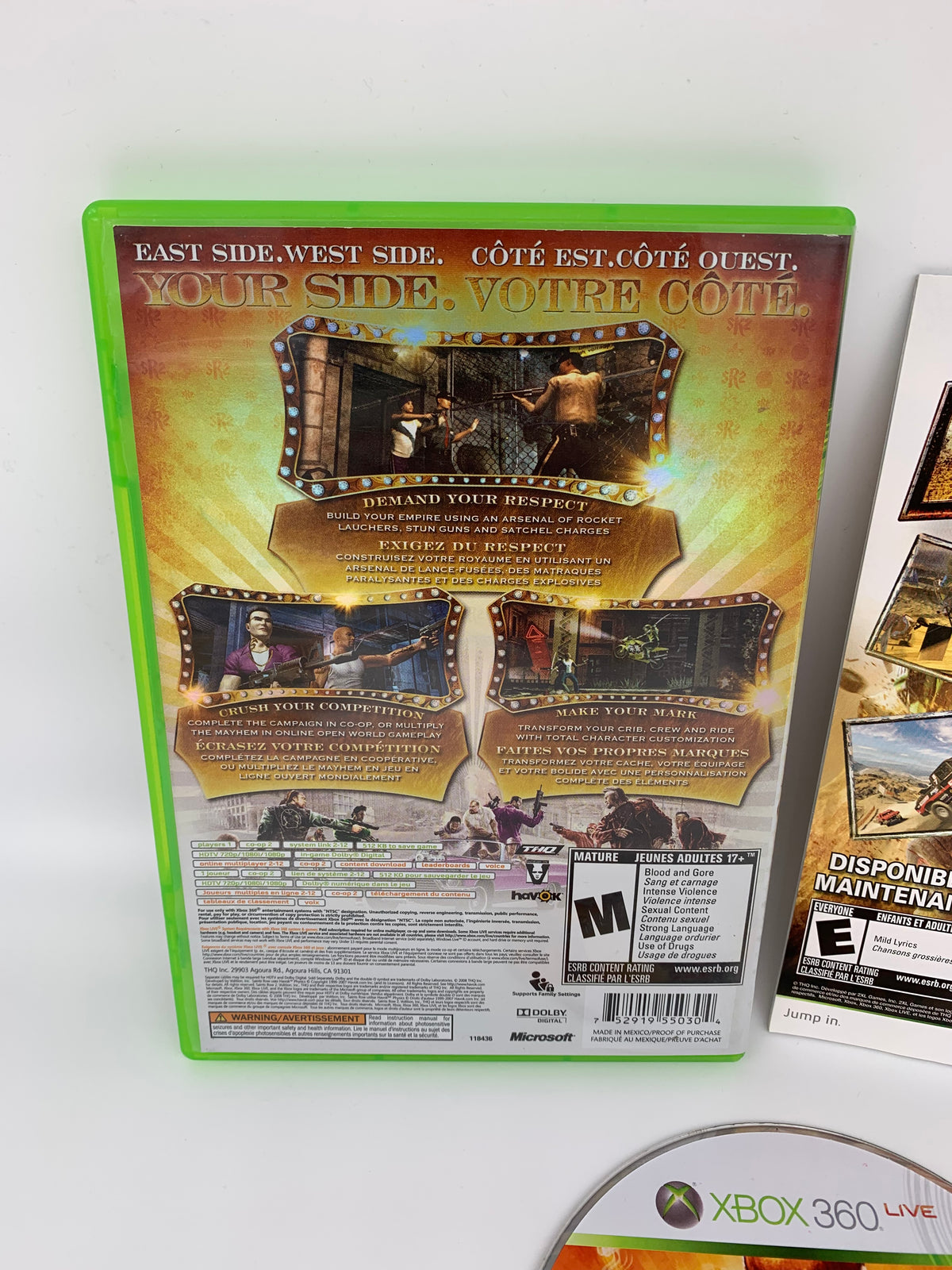 Microsoft XBOX 360 | SAINTS ROW 2