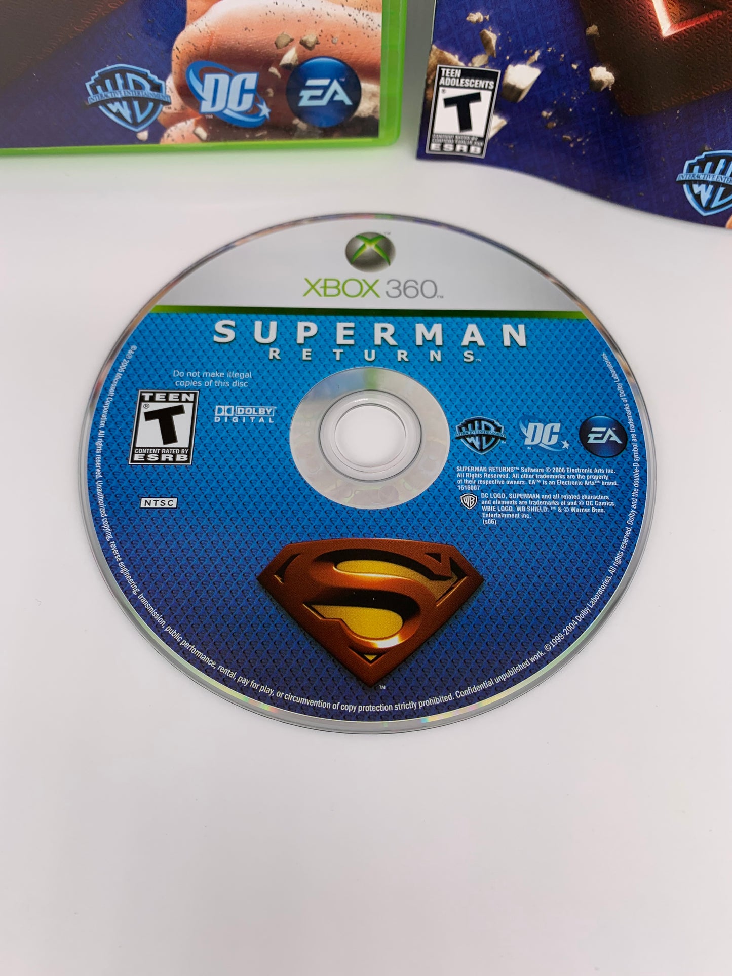 MiCROSOFT XBOX 360 | SUPERMAN RETURNS