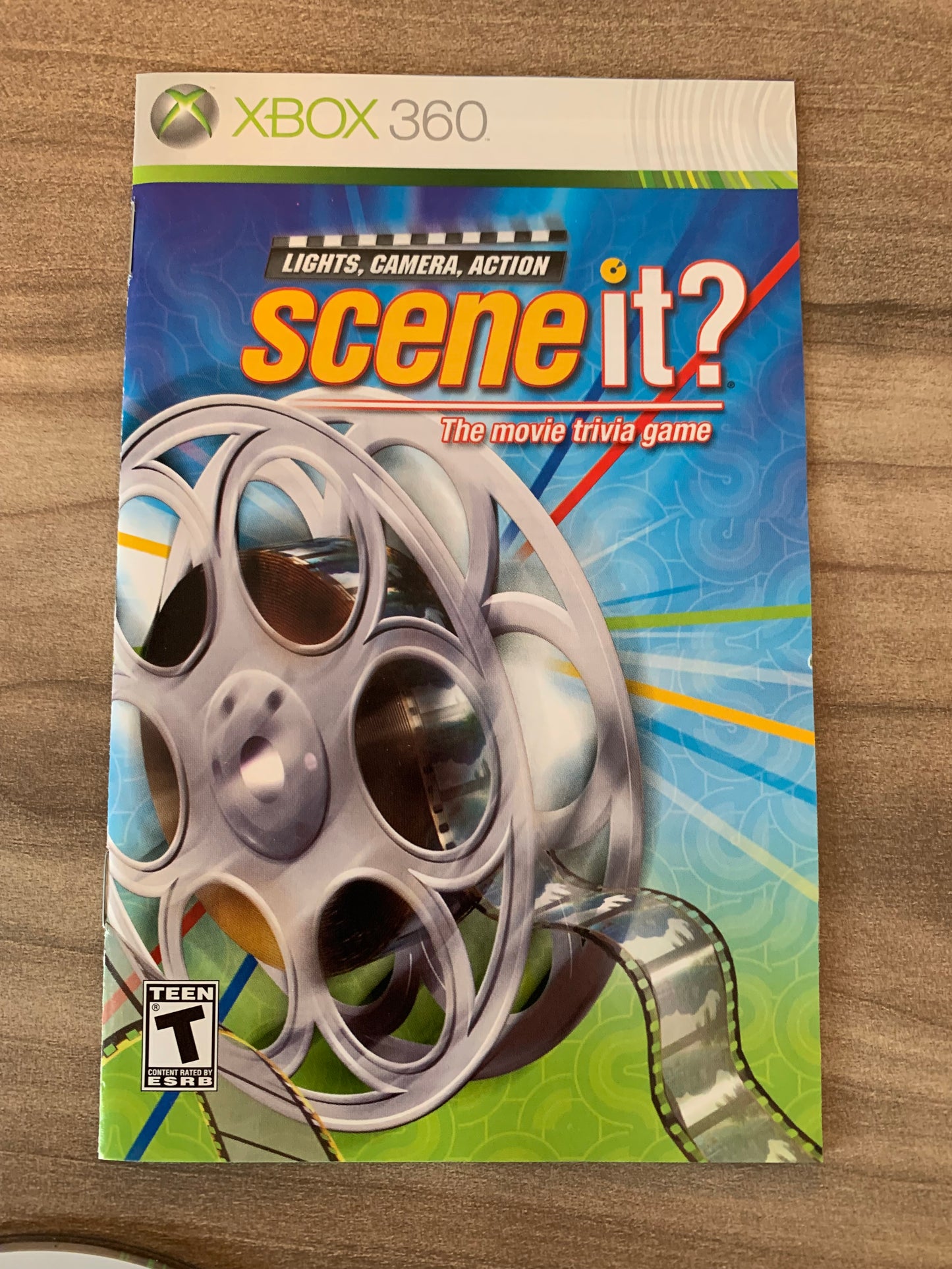 MiCROSOFT XBOX 360 | SCENE iT LiGHT, CAMERA, ACTiON THE MOViE TRiViA GAME