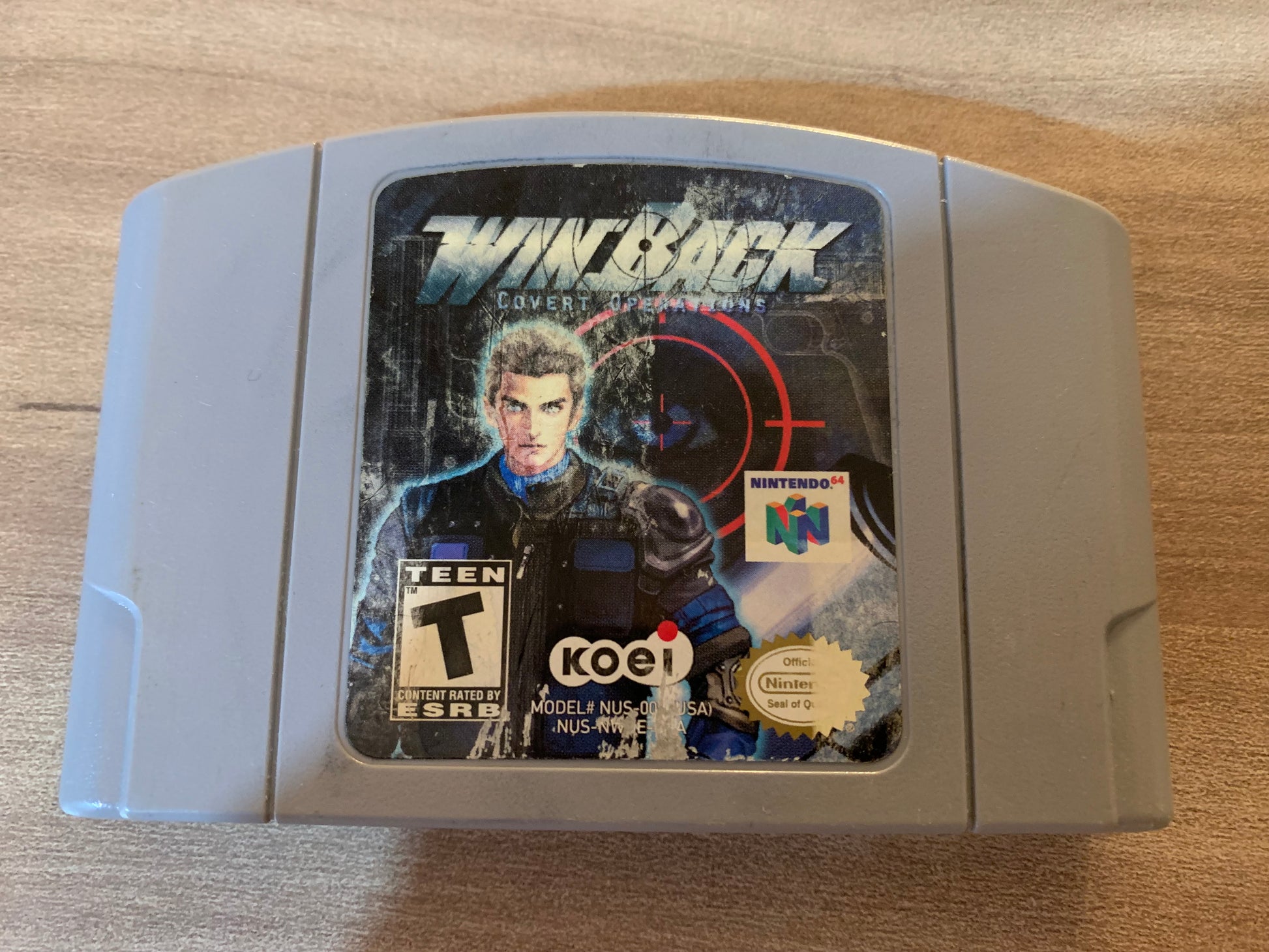 PiXEL-RETRO.COM : NINTENDO 64 (N64) WINBACK COVERT OPERATIONS GAME NTSC