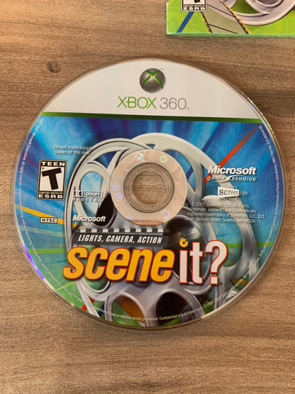 MiCROSOFT XBOX 360 | SCENE iT LiGHT, CAMERA, ACTiON THE MOViE TRiViA GAME