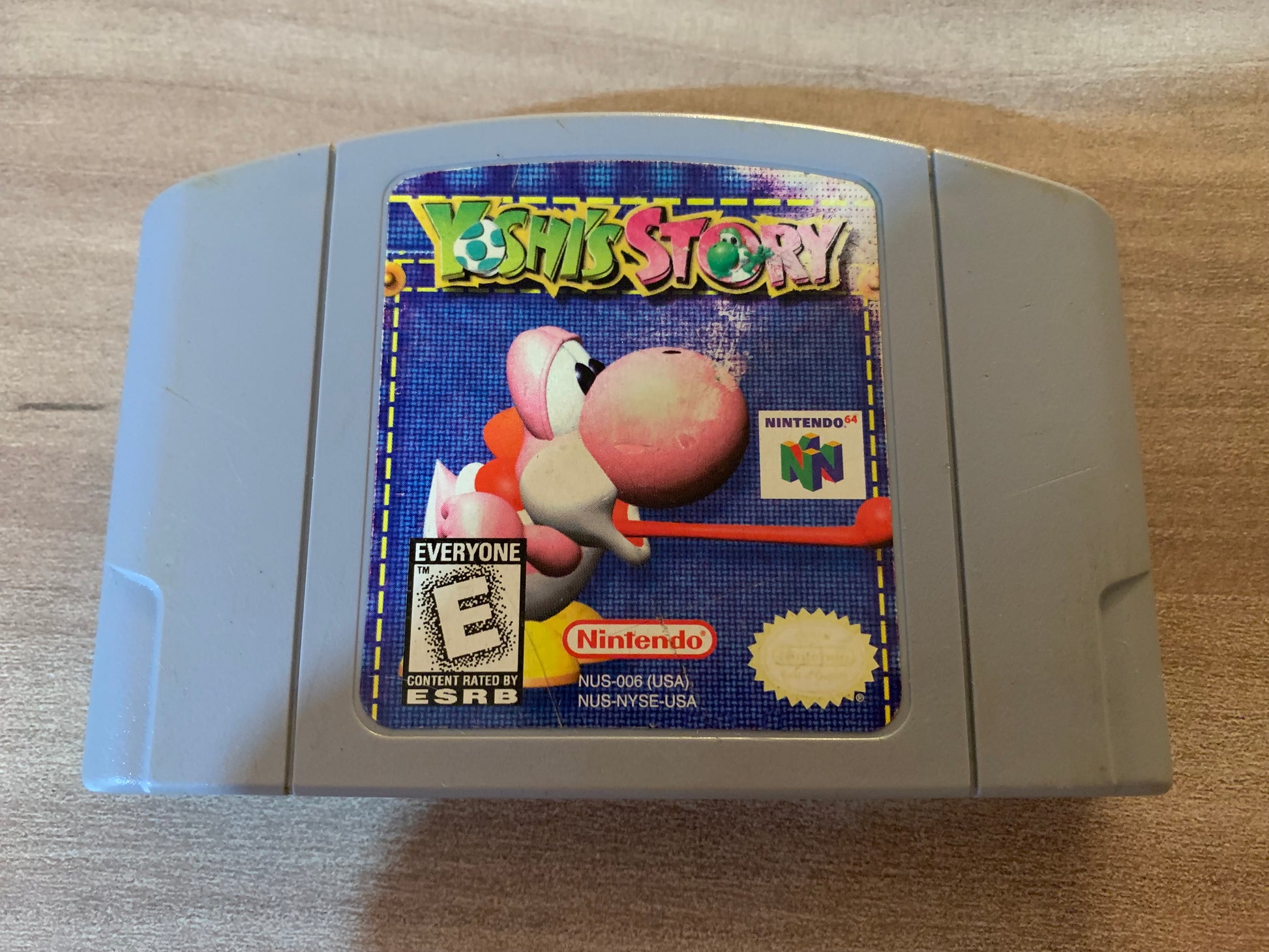 PiXEL-RETRO.COM : NINTENDO 64 (N64) YOSHI'S STORY GAME NTSC