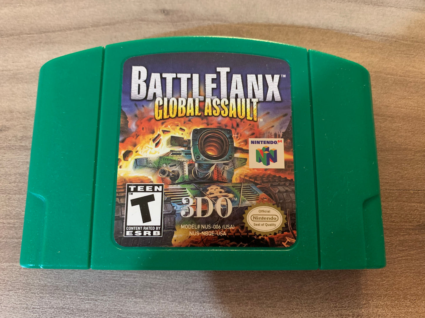 PiXEL-RETRO.COM : NINTENDO 64 (N64) BATTLETANX GLOBAL ASSAULT GAME NTSC