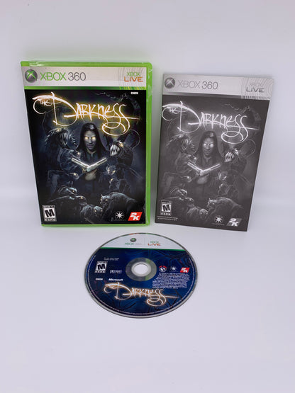 PiXEL-RETRO.COM : MICROSOFT XBOX 360 COMPLETE CIB BOX MANUAL GAME NTSC THE DARKNESS